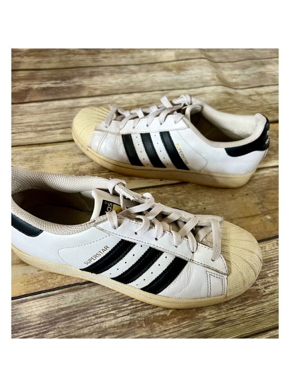 VINTAGE ADIDAS SUPERSTAR SNEAKER-SIZE 6